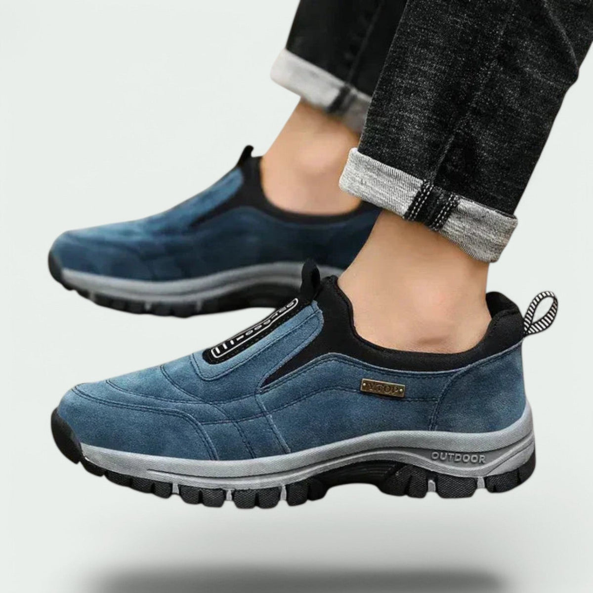 Men's Lace Slip On Trainers