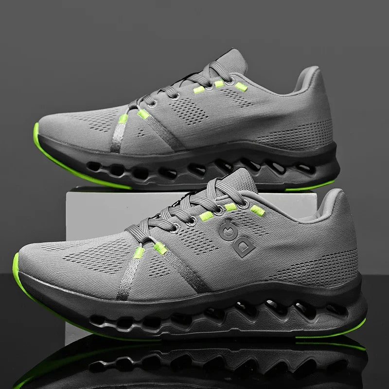 Men's Lace-Up Lightweight Running Trainers