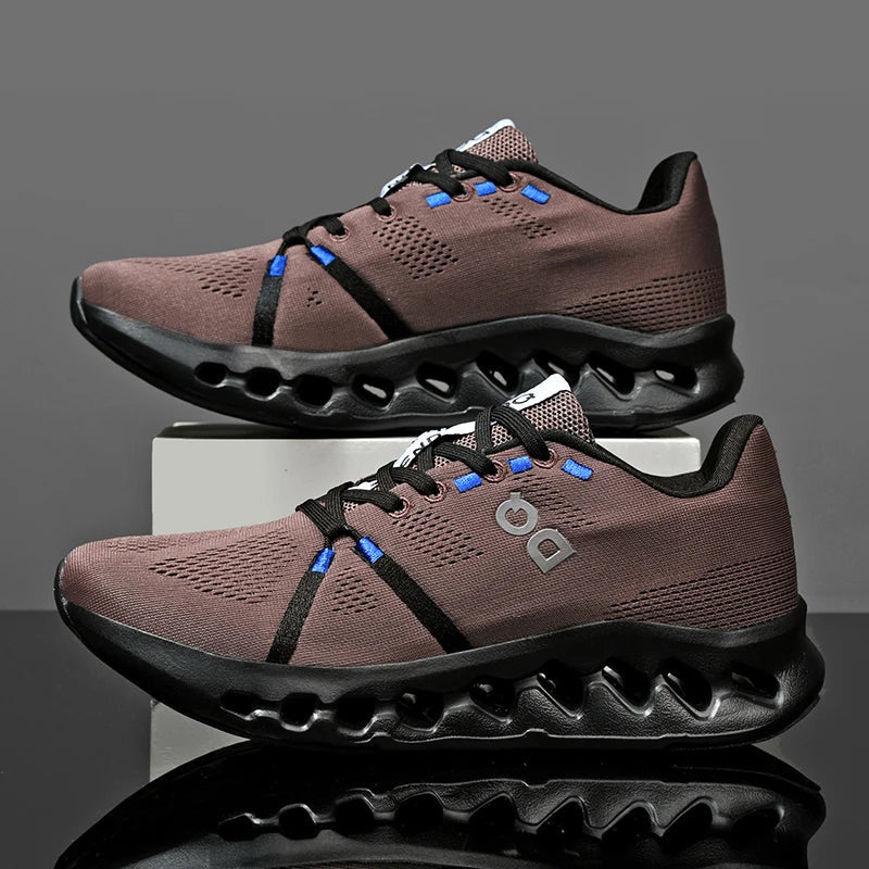 Men's Lace-Up Lightweight Running Trainers