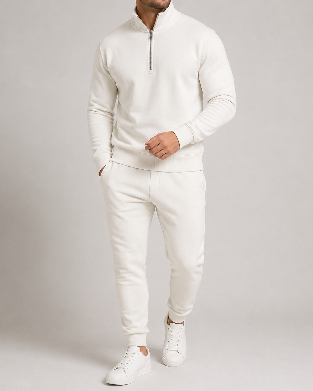 Men's Relaxed Sweatshirt and Trousers Set