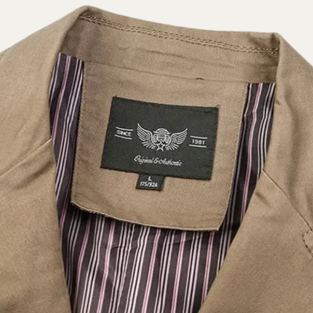 Men's Slim Single Breasted Cotton Blazer