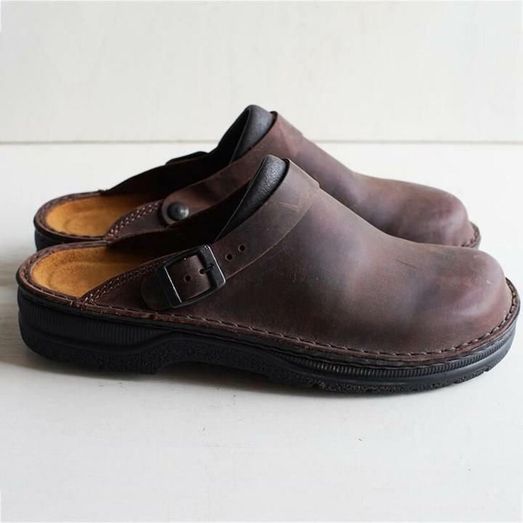 Men's Slip On Arch Support Mules