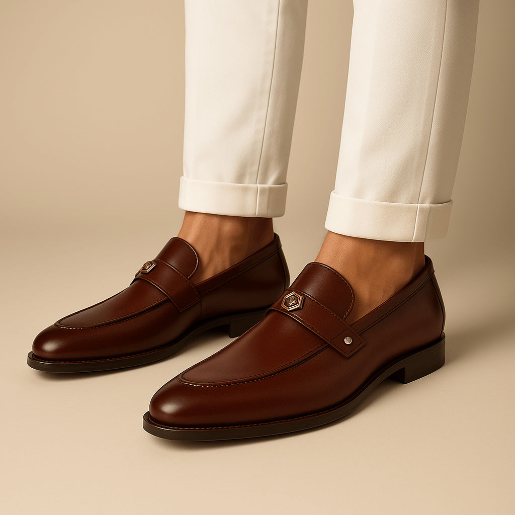 Men's Slip On Leather Loafers