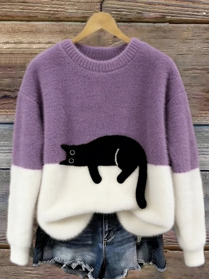 Women's Crew Neck Wool Jumper