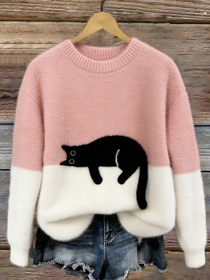 Women's Crew Neck Wool Jumper