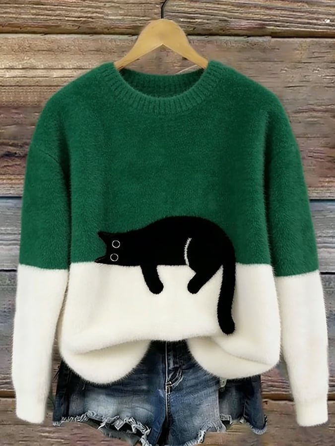 Women's Crew Neck Wool Jumper