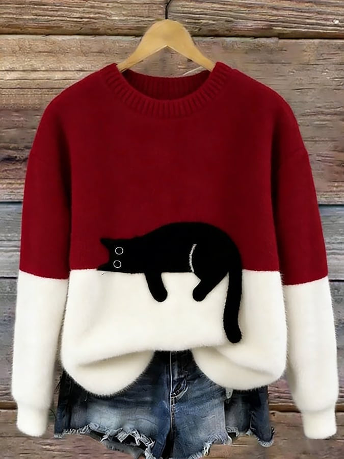 Women's Crew Neck Wool Jumper