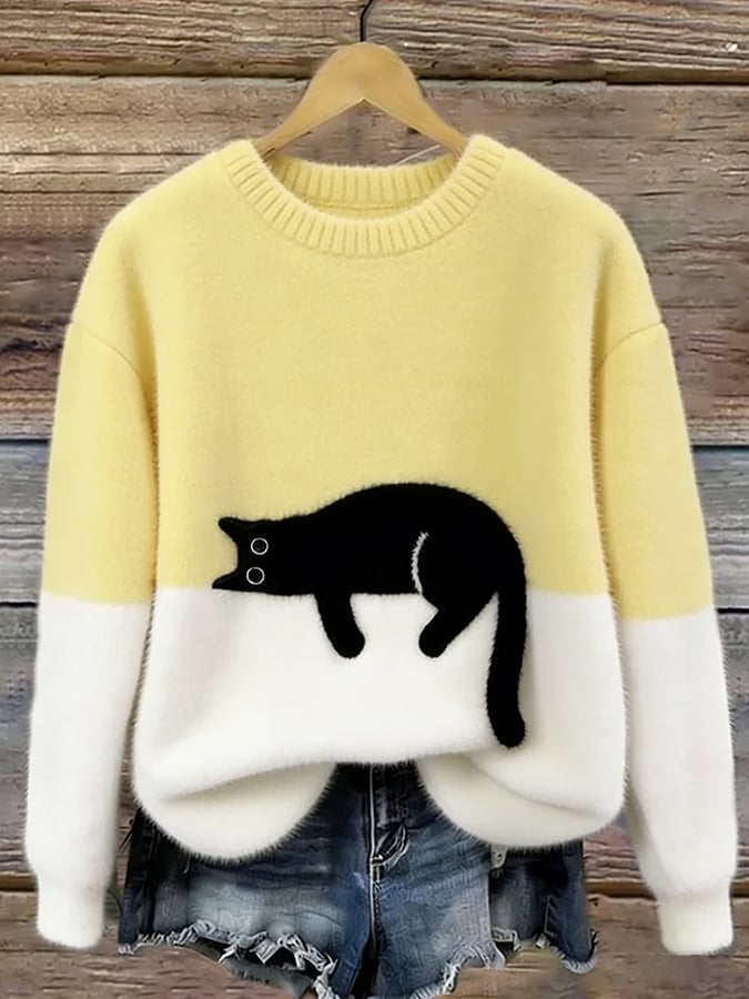 Women's Crew Neck Wool Jumper