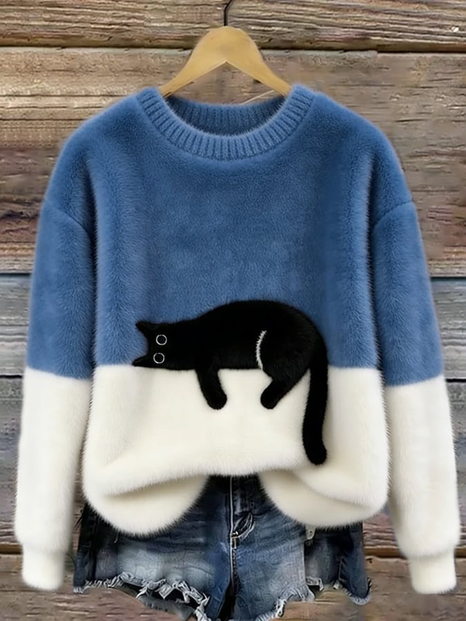 Women's Crew Neck Wool Jumper