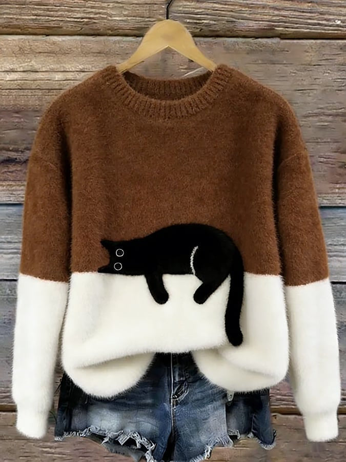 Women's Crew Neck Wool Jumper