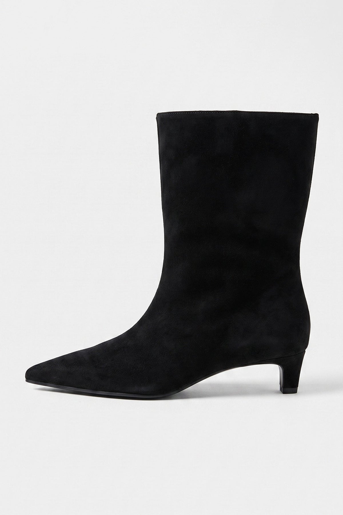 Women's Faux Suede Pointed Toe Ankle Boots
