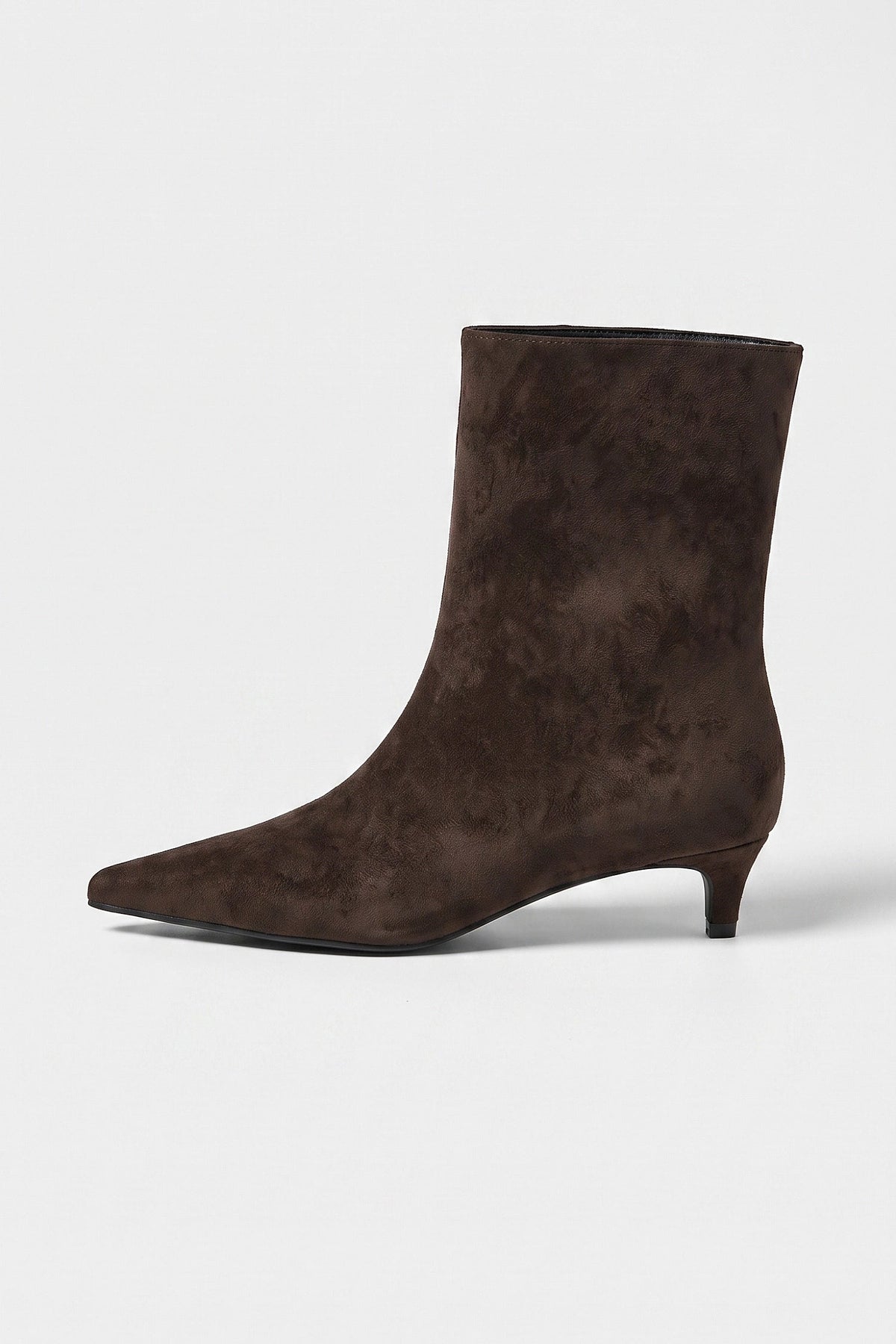 Women's Faux Suede Pointed Toe Ankle Boots