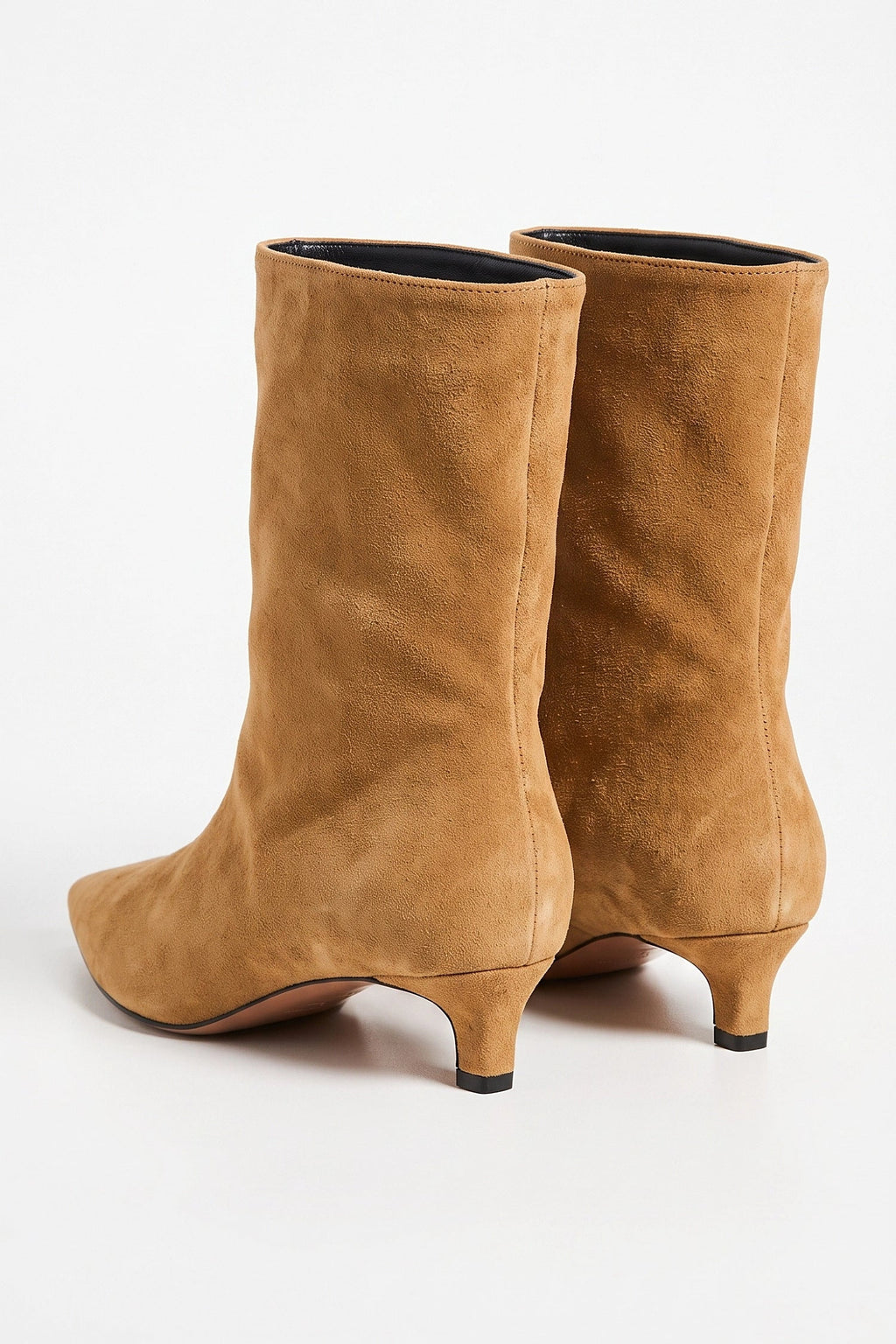 Women's Faux Suede Pointed Toe Ankle Boots
