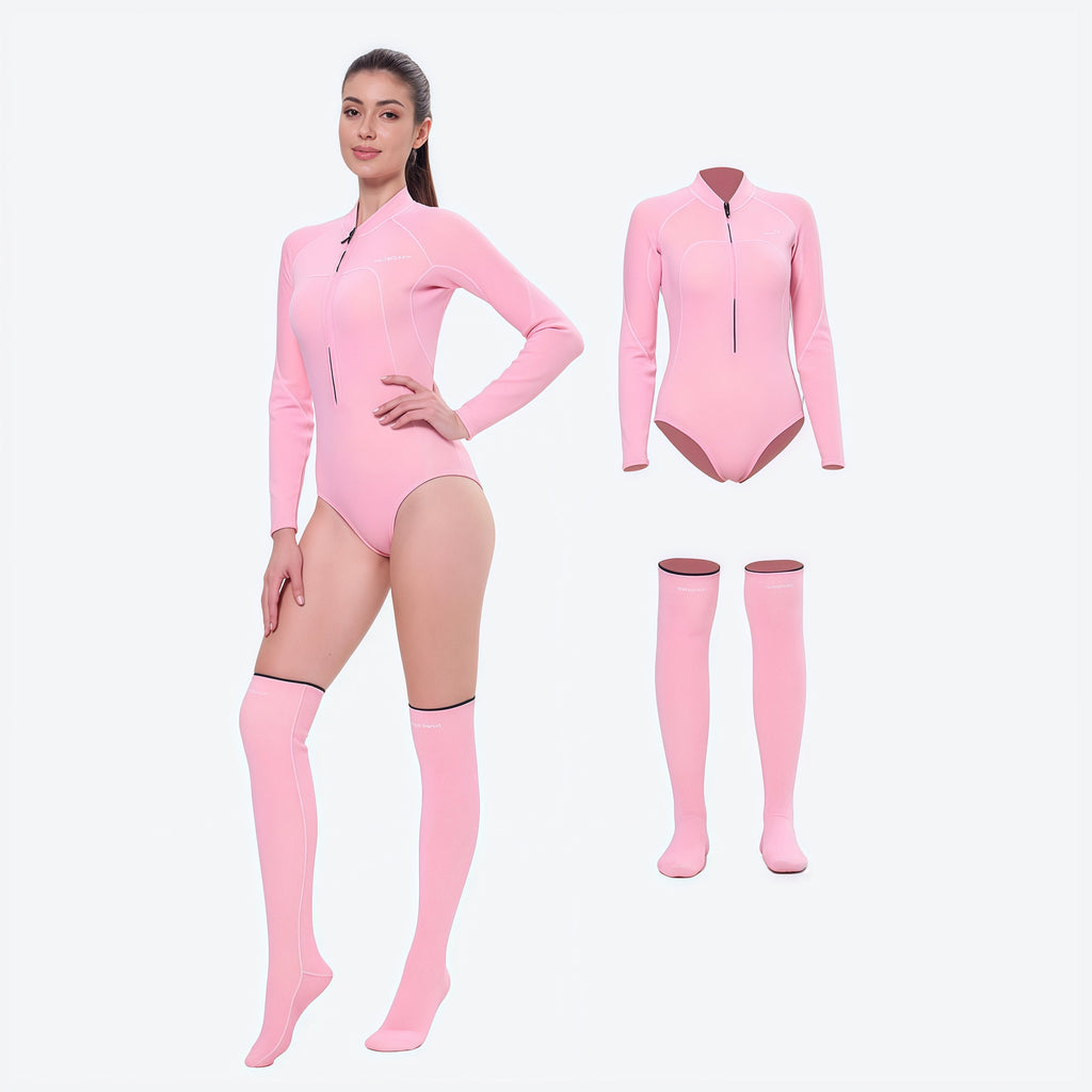 Women's Fitted Long Sleeve Wetsuit