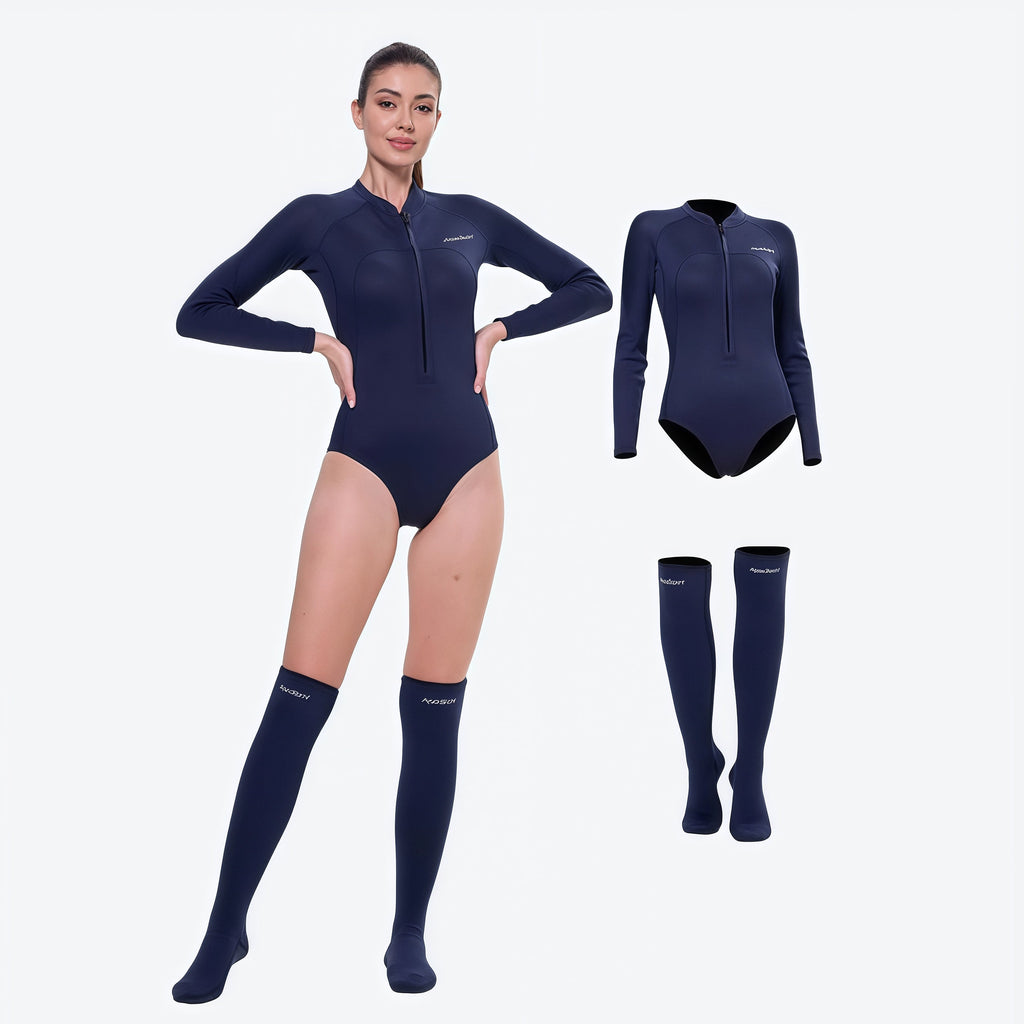 Women's Fitted Long Sleeve Wetsuit