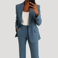 Women's High Waisted Long Sleeve Co Ord Set