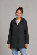 Women's Hooded Zip-Up Waterproof Rain Jacket