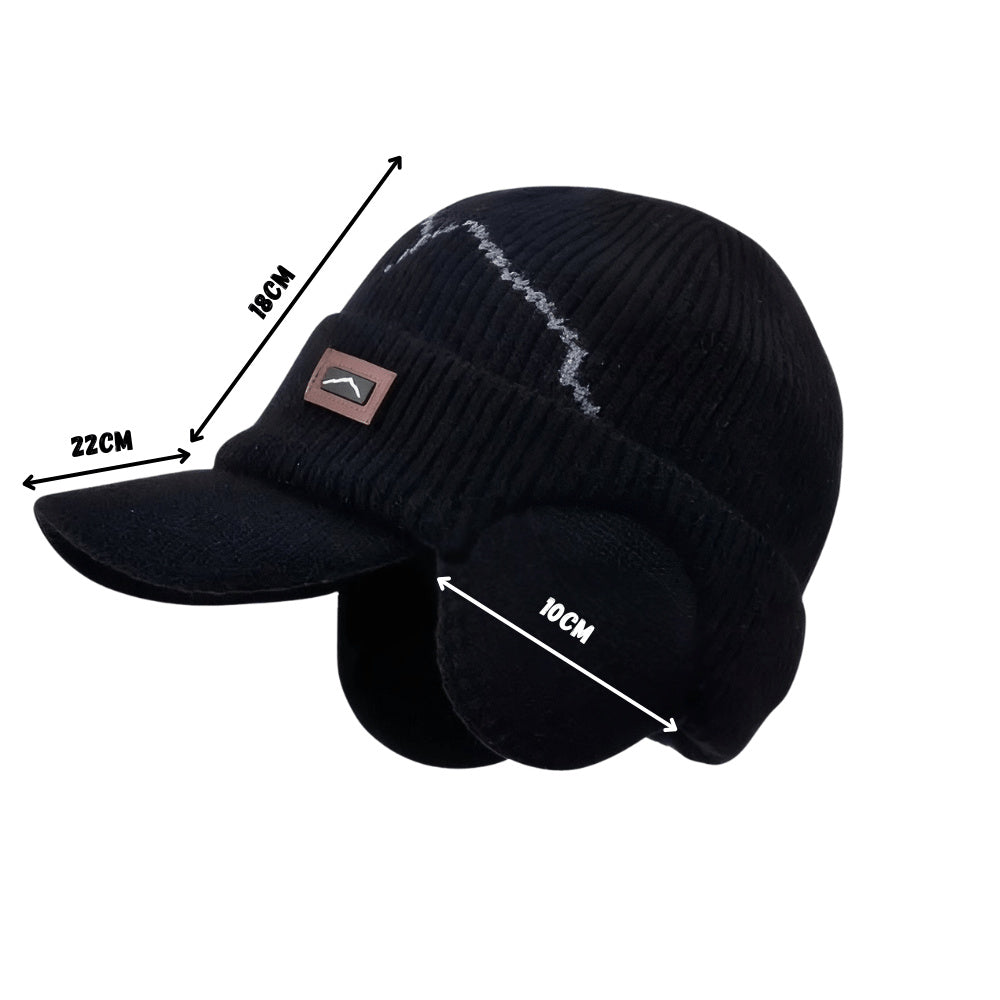 Women's Ribbed Knitted Winter Hat