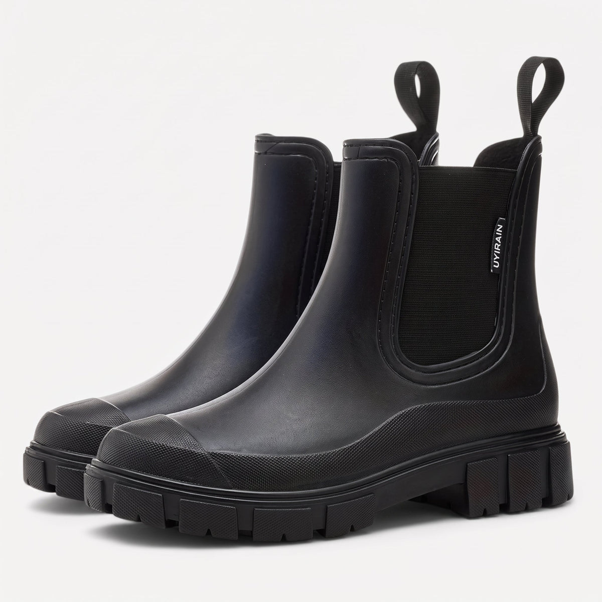 Women's Waterproof Chunky Sole Chelsea Boots
